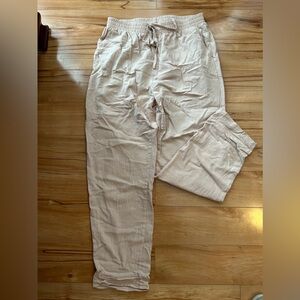 SHEIN Gauze pants khakis